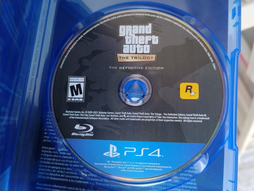 Grand Theft Auto Trilogy The Definitive Edition Ps4 (Usado)