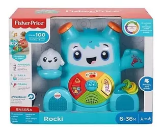 Fisher Price Rocki Ideal Para Tu Bebé, Rocky Sonido Luz