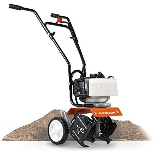 Landworks Super Duty Mini Timón Cultivador 3hp 52cc 2 Ti