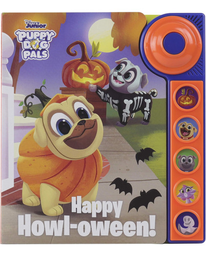 Libro: Disney Junior Puppy Dog Pals - Happy Howl-oween Doorb