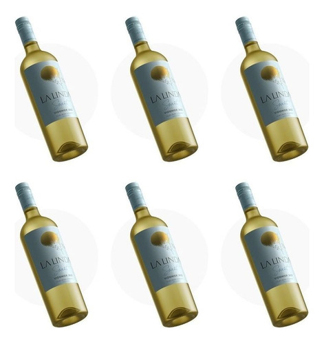 Vino Blanco Sweet Viognier  La Linda Luigi Bosca Pack X6