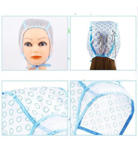 Gorro Kit Para Rayos Luces Estilista Profesional Tono Azul