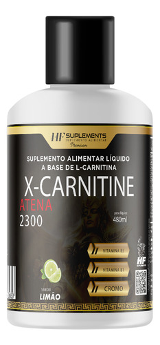 L Carnitina Liquida 2300 + Cromo 480ml Limão