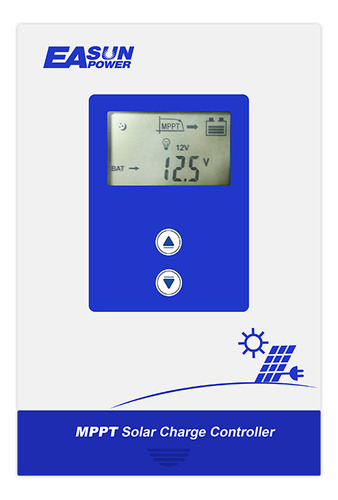 Controlador De Cargador Solar Mppt Automático De 12v/24v 30a