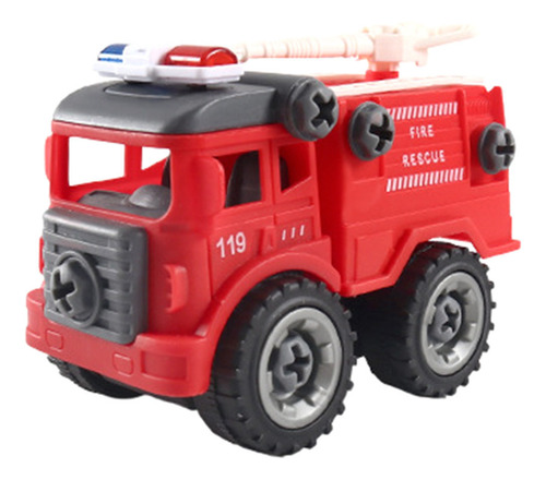 F Desmontaje Y Montaje Del Camión De Bomberos Children's Sim