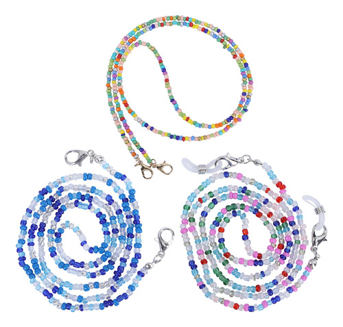 3 Cadenas Delicadas Para Anteojos, Cadena Para Anteojos