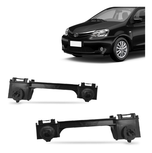 Suporte Parachoque Dianteiro Etios 2012 2013 2014 2015 2016