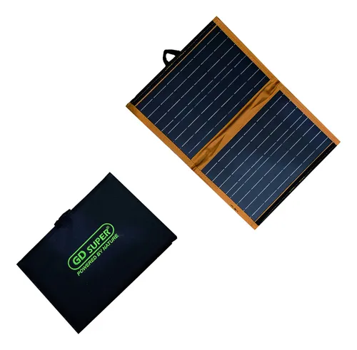 Panel Solar Portátil 2 Usb Carga 6v 10w