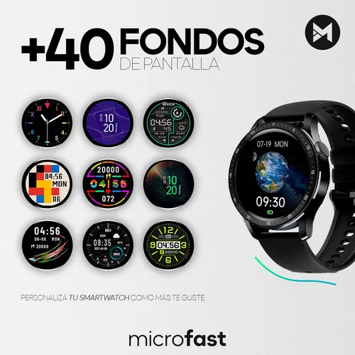 Reloj Inteligente Smartwatch Deportivo Bluetooth Presion Nfc