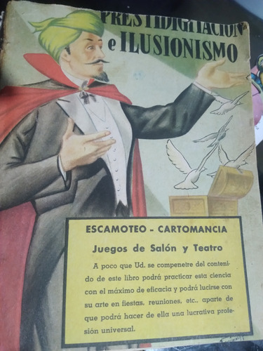 * Prestidigitacion E Ilusionismo - Escamoteo Y Cartomancia