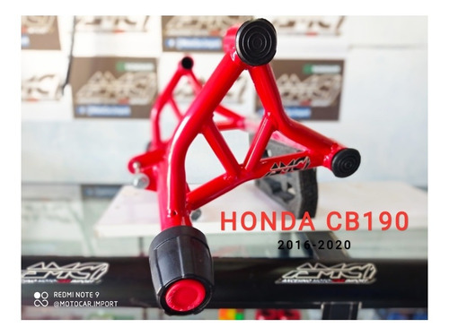 Imagen 1 de 6 de Slider Protector Carenado Honda Cb190 Cb190 Cb190r 2020
