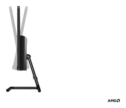 Imagen 4 de 4 de Aio Lenovo 3 24are05 R7 8gb 1tb Free-dos 23.8 Negro