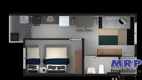 Imagem 3 de 7 de Ap 00285 - Lançamento Apartamento Em Ubatuba, 1 E 2 Dormitórios, Oportunidade, Próximo A Praia Da Maranduba, Com Escritura! - Ap00285 - 68130419