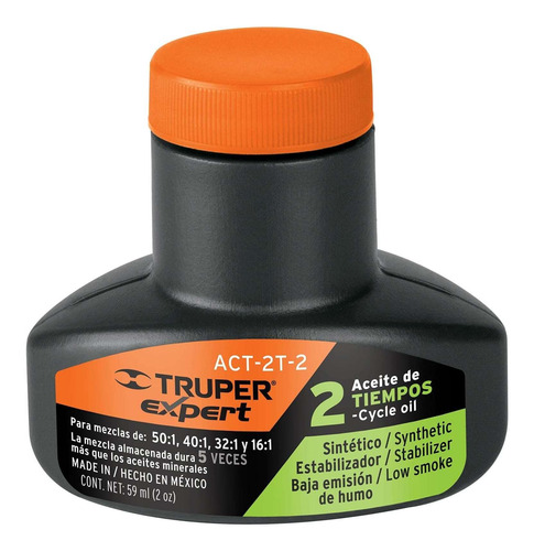 Aceite Sintético Para Motor De 2 Tiempos, 60 Ml