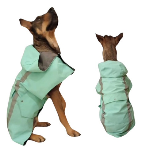 Capa Impermeable Para Mascotas Talla L