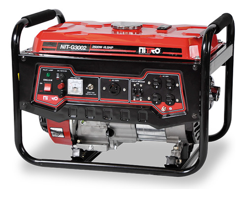 Generador Eléctrico A Gasolina 2800 W Nit-g3002 Nitro