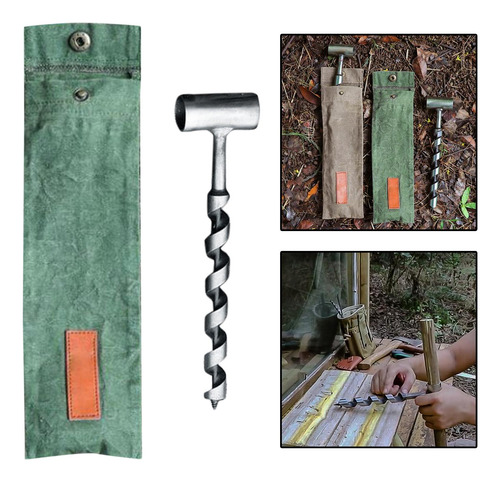 Llave De Barrena Manual Taladro De Madera De Supervivencia