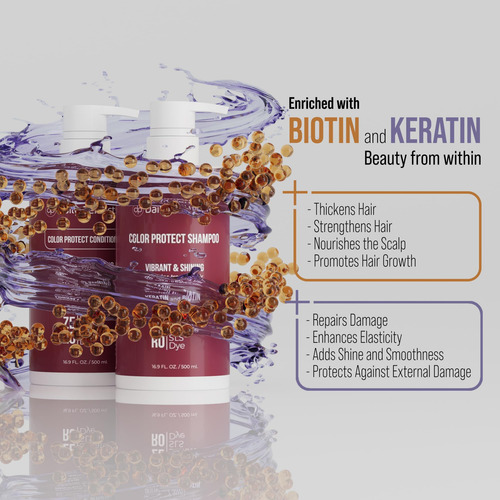 Conjunto De Shampoo E Condicionador Color Protect Com Biotin
