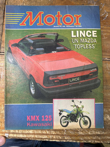 Revista Motor No. 102 - Noviembre 7 De 1990