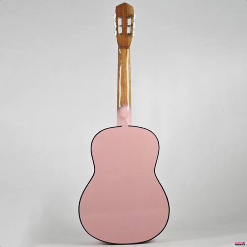 Guitarra Electro Acustica Criolla Funda Pua Colores Color Rosa claro Material del diapasón Madera Orientación de la mano Zurdo