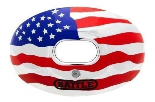 Bucal Battle Oxigen Chrome American Flag