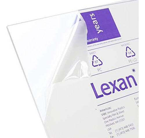 Sibe-r-plastics Supply - Hoja De Policarbonato Lexan Transpa
