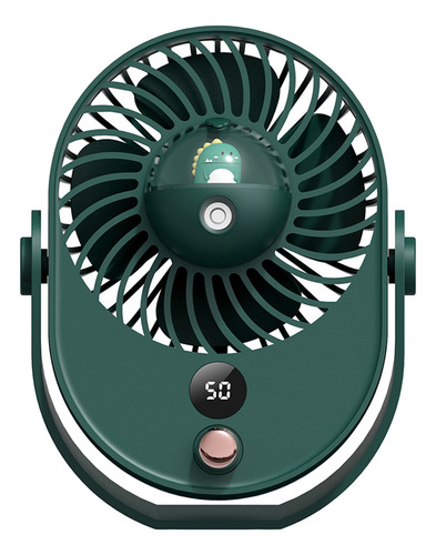 Miniventilador Portátil Y De 3 Velocidades, Escritorio Recar