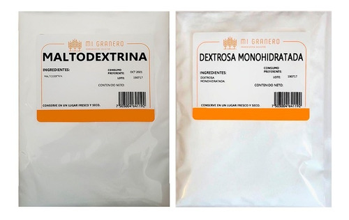 Dextrosa Y Maltodextrina 1 Kg C/u