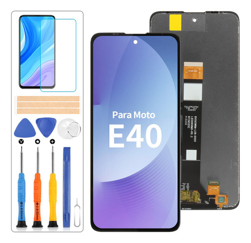 Para Motorola Moto E40 Xt2159-1 Pantalla Táctil Lcd