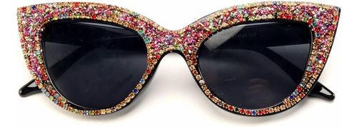 Mincl Gafas De Sol De Moda Para Mujer Con Diamantes De Imita