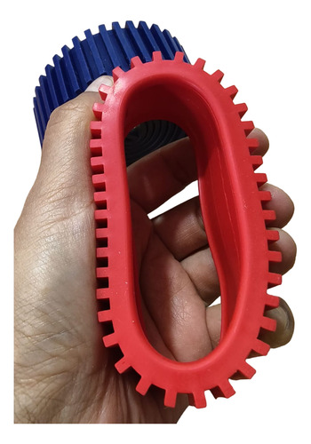Protector Goma Manometros Alta Baja Azul Rojo Mastercool