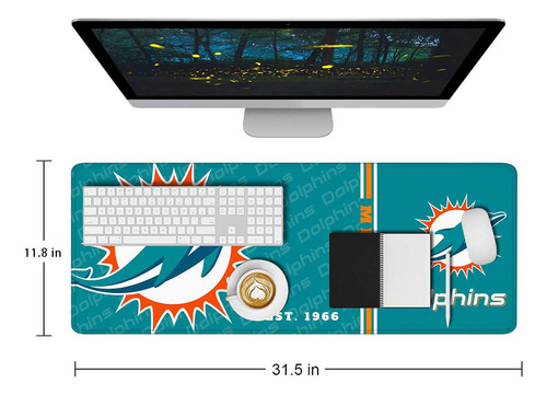 Mouse Pad Extended Large Gaming Desk Pad 80x30cm Topographic