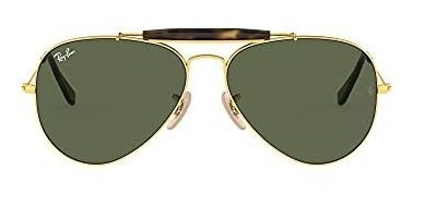 Ray-ban Sunglasses Gold Frame, Green Classic G-15 Mnkwa