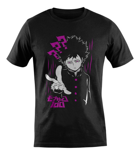 Mob - Remera Unisex Algodón - Anime Mob Psycho 100%