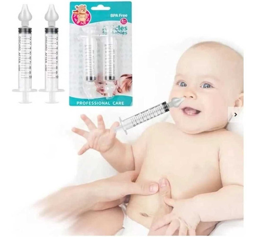 Pack 2 Aspiradores Nasal Para Bebe Sacamoco