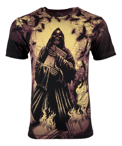 Remera Rebel Saint Affliction Death - A Pedido_exkarg