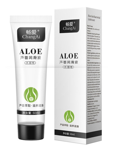 Lubricante Gel Base Agua Multiorgásmico Clitoral Aloe 60ml