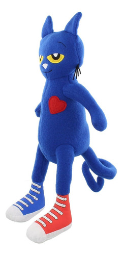 Gato De Peluche Pete El Gato Color Azul