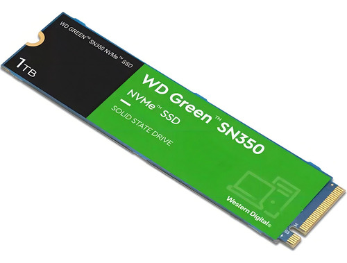 Ssd Interno 1tb Wd Green Sn350 Verde M.2 2280