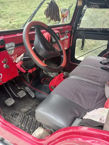 Venta De Campero, Jeep Willis J6, Carpado, Color Rojo, Model