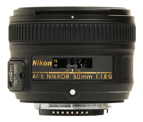Lente Nikon Af-s 50mm 1.8g + Parasol + Bolso  / Garantia 