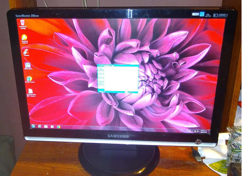 Monitor 20 Pulgadas Samsung Syncmaster 206 Nw Funcionando