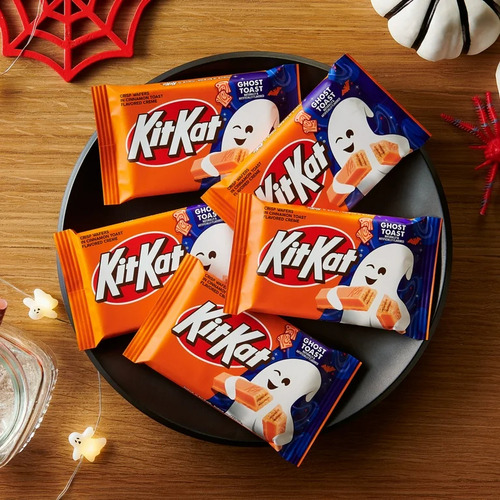 Kit Kat Ghost Toast Pan Francés Con Canela Barra 42g Import
