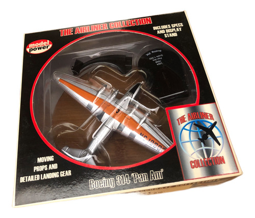 Avion Metal 1:350 Model Power Pan Am Boeing 314 Livery Original