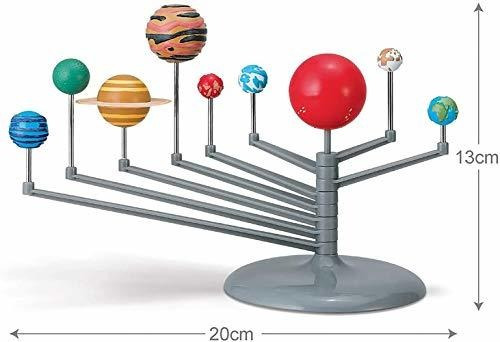 Juego De Ingenio 4m 3427 Solar System Planetarium - Diy Glow