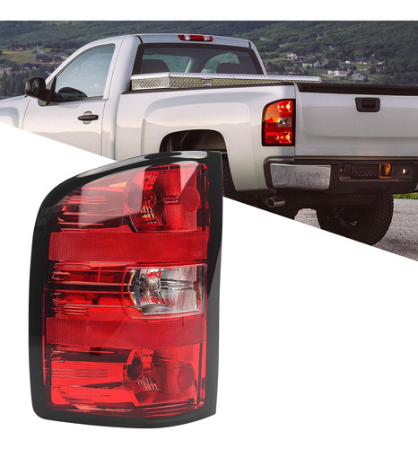 Conjunto De Luz Trasera Compatible Con Chevy Silverado 2007-