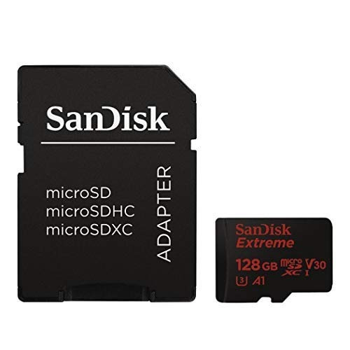 Tarjeta Sandisk Extreme 128 Gb Microsdxc Uhs-3 - Sdsqxaf-128