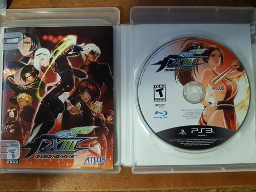 The King Of Fighters Xiii Ps3 Mídia Física Original Completo
