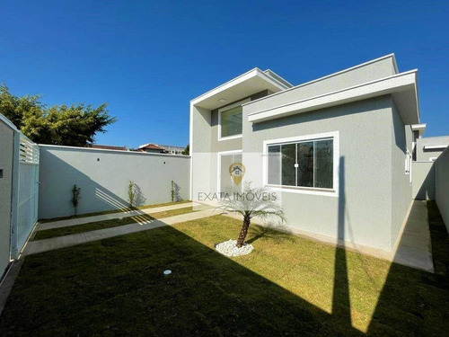 Imagem 2 de 28 de Casas Lineares Independentes, Extensão Serramar/ Rio Das Ostras! - Ca1263