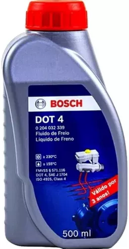 Liquido Bosch De Frenos Dot 4 500Ml